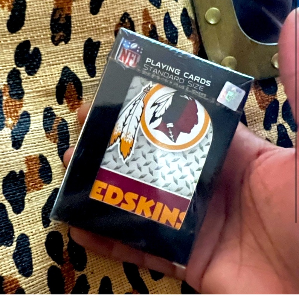 Redskins Playing Cards
